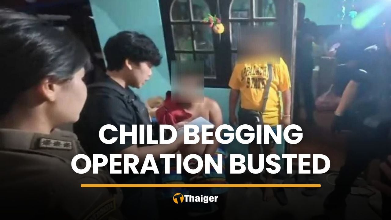 Three boys rescued from child begging ring in Nakhon Pathom | Thaiger