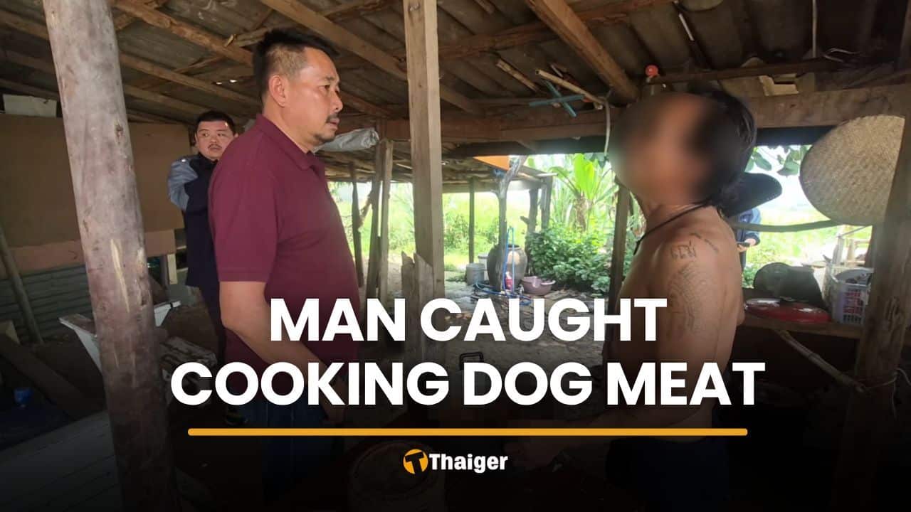 Man caught cooking dog meat at Udon Thani home | Thaiger