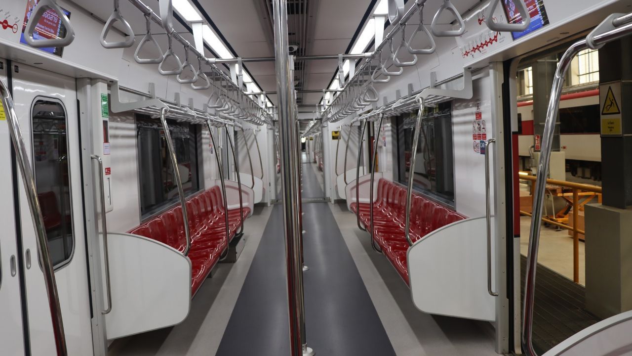 A Red Line train driver was suspended after passengers reported hearing a woman screaming from the cab during a trip on April 7.