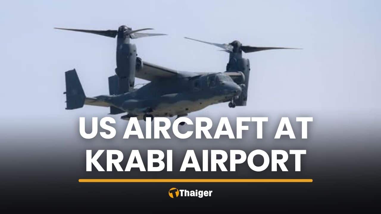 US military aircraft presence at Krabi Airport raises questions | Thaiger