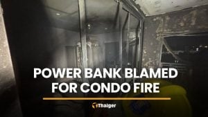Charging power bank blamed for Nakhon Ratchasima condo fire | Thaiger