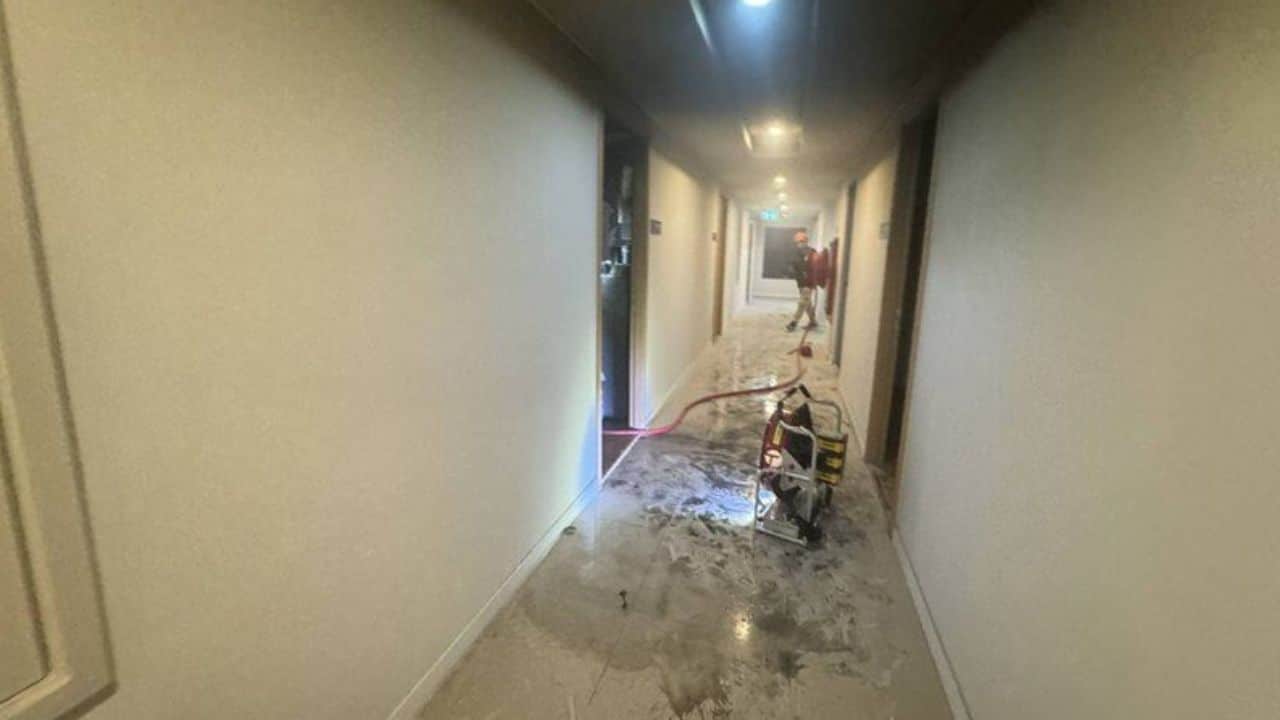A charging power bank was blamed for a Nakhon Ratchasima condo fire, forcing residents to evacuate the building.