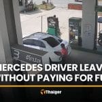 Mercedes driver doges petrol bill, station worker forced to cover costs | Thaiger