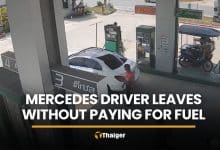 Mercedes driver doges petrol bill, station worker forced to cover costs | Thaiger