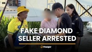 Fake diamond seller arrested over 4 million baht losses | Thaiger