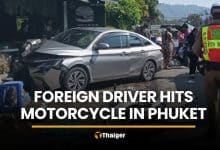 Foreign driver hits motorcycle, injures three girls in Phuket | Thaiger