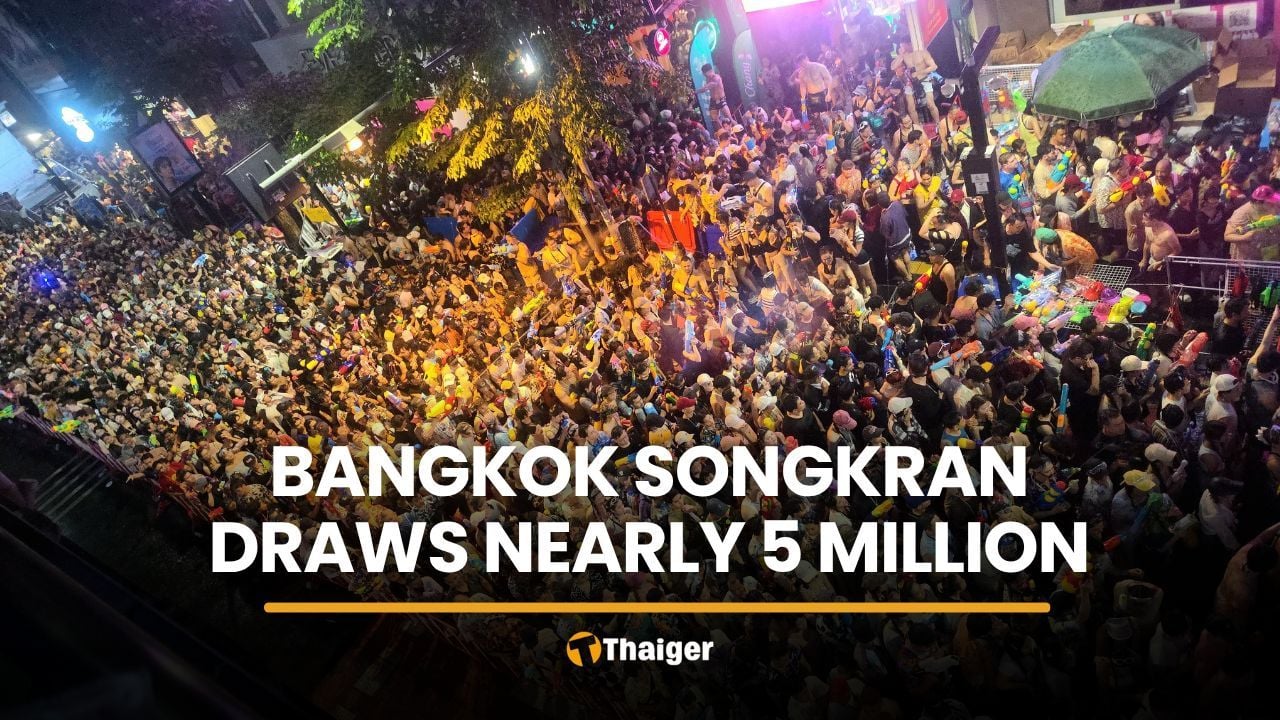 Bangkok draws nearly 5 million to Songkran events | Thaiger