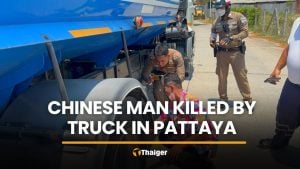 Chinese man killed after falling under truck in Pattaya | Thaiger