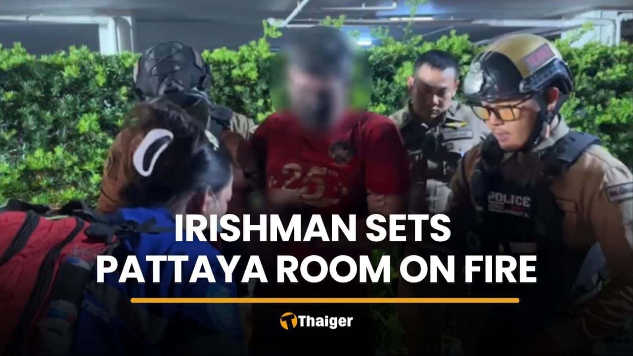Hallucinating Irishman held after Pattaya condo fire | Thaiger
