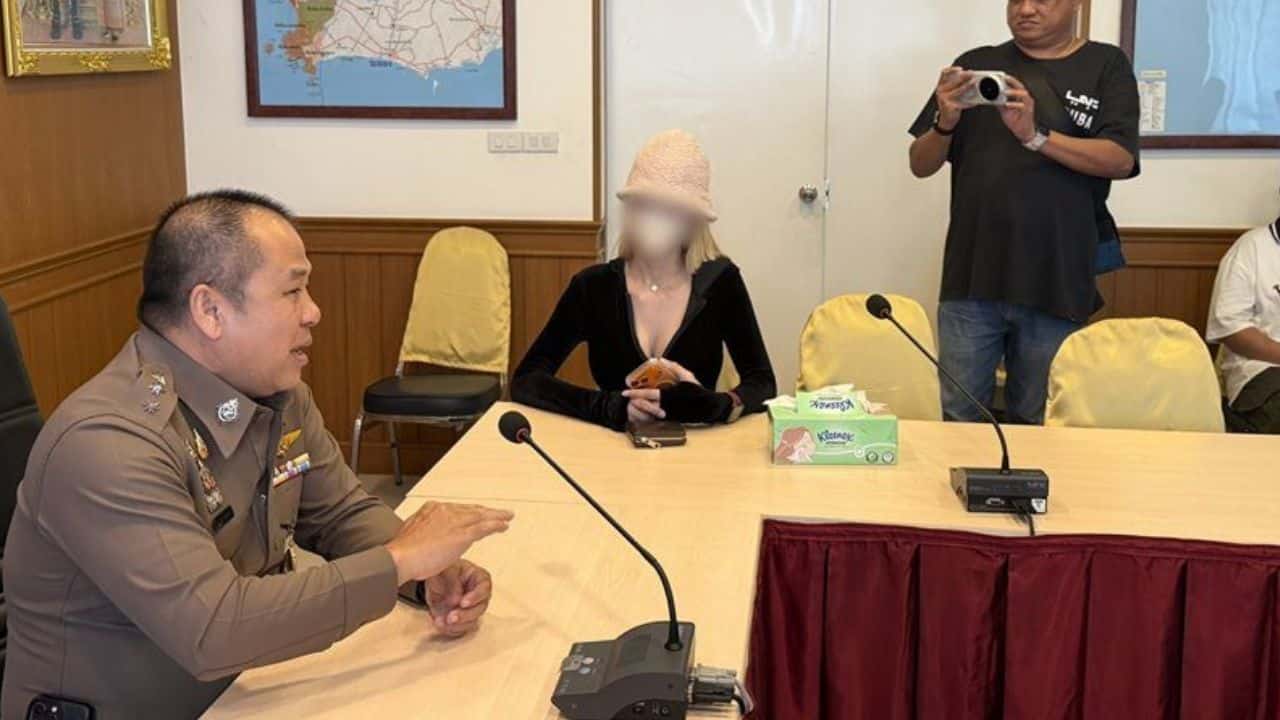 A transgender woman was fined in Chon Buri after she was filmed dancing topless during Songkran celebrations.