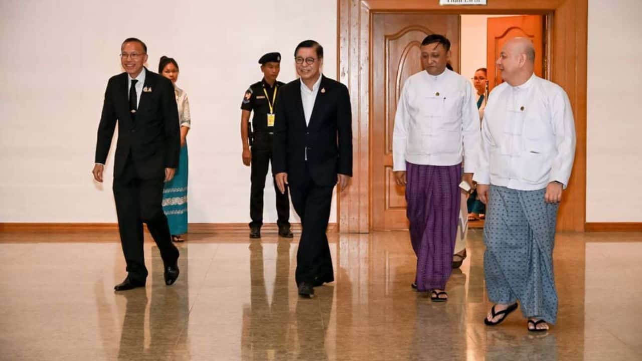 Foreign Minister Sihasak Phuangketkeow said talks in Myanmar would cover closer ties, trade, security and ASEAN engagement.