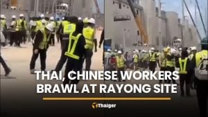 Thai, Chinese workers brawl at Rayong construction site | Thaiger