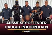 Australian sex offender on the run caught in Khon Kaen | Thaiger