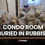 Udon Thani condo staff finds rented room buried in rubbish | Thaiger