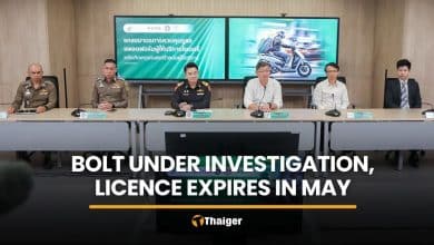 Bolt operating licence expires in May, amid DLT investigations | Thaiger