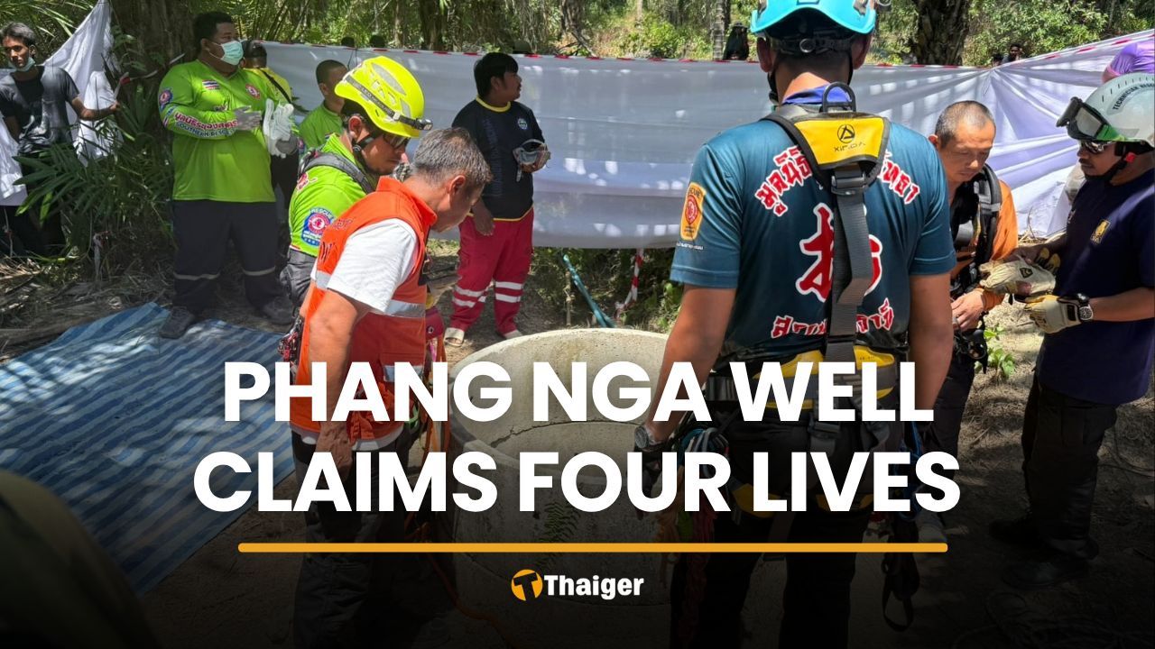 Four die in Phang Nga well after suspected toxic gas exposure | Thaiger