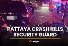 Security guard killed in Pattaya crash with Japanese driver | Thaiger