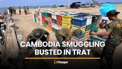 Trat officials seize five boats in Cambodia smuggling bust | Thaiger
