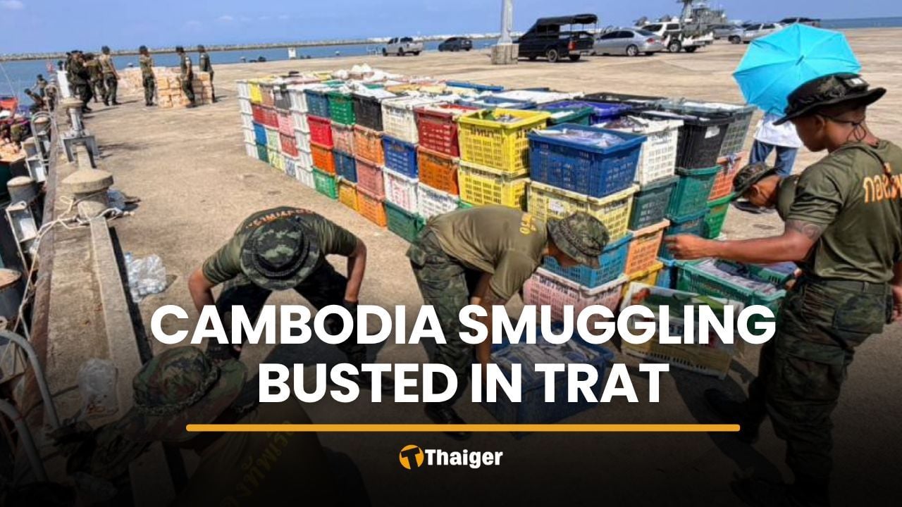 Trat officials seize five boats in Cambodia smuggling bust | Thaiger