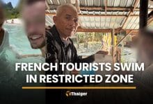 French tourists fined after swimming in restricted Maya Bay area | Thaiger