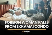 Foreign woman falls from Ekkamai condo, note found on bed | Thaiger