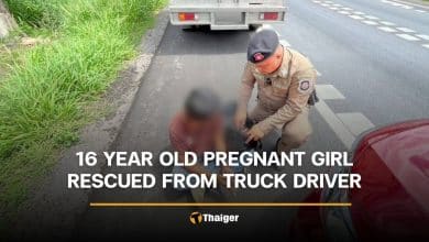 16 year old pregnant girl rescued from truck driver in Phetchaburi | Thaiger