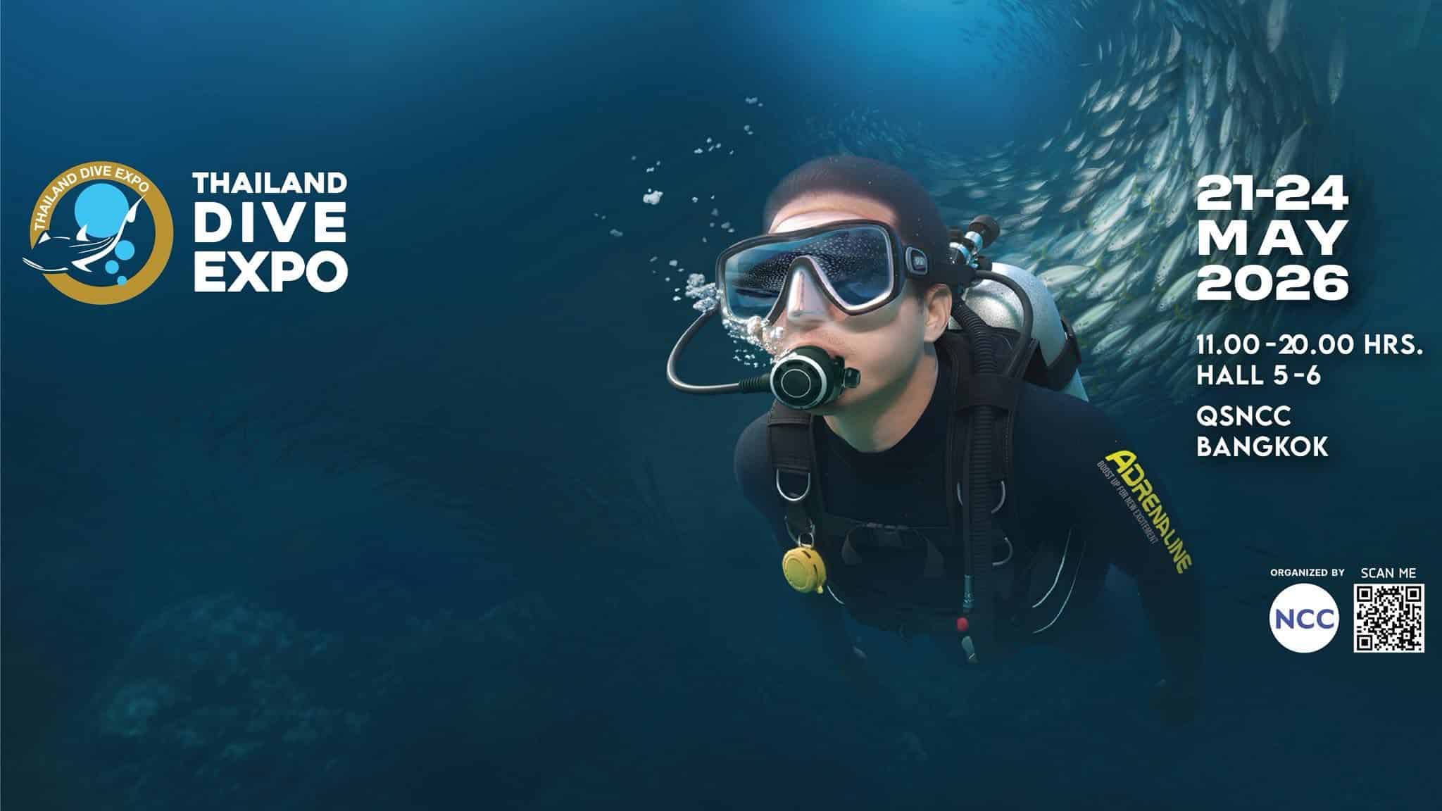 Thailand Dive Expo connects divers with the latest gear and travel opportunities in Thailand's dive scene.