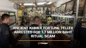 Ancient Khmer fortune teller arrested for 1.7 million baht ritual scam | Thaiger