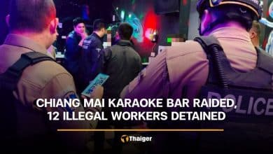 Chiang Mai karaoke bar raided, 12 illegal workers detained | Thaiger