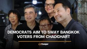 Democrats aim to sway Bangkok voters from Chadchart | Thaiger