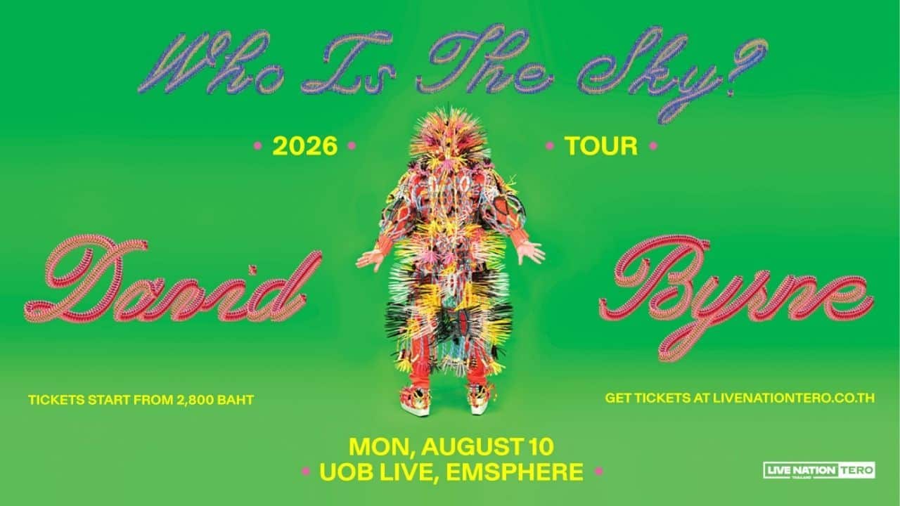 David Byrne announces ‘Who Is the Sky?’ new album and world tour in Asia | Thaiger