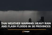 Thai weather warning: heavy rain and flash floods in 36 provinces | Thaiger