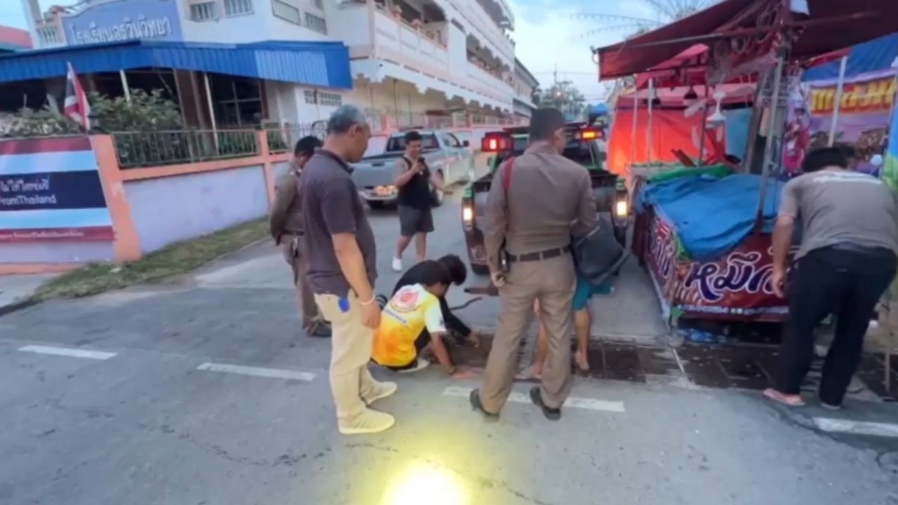 Manhole trap rescue
