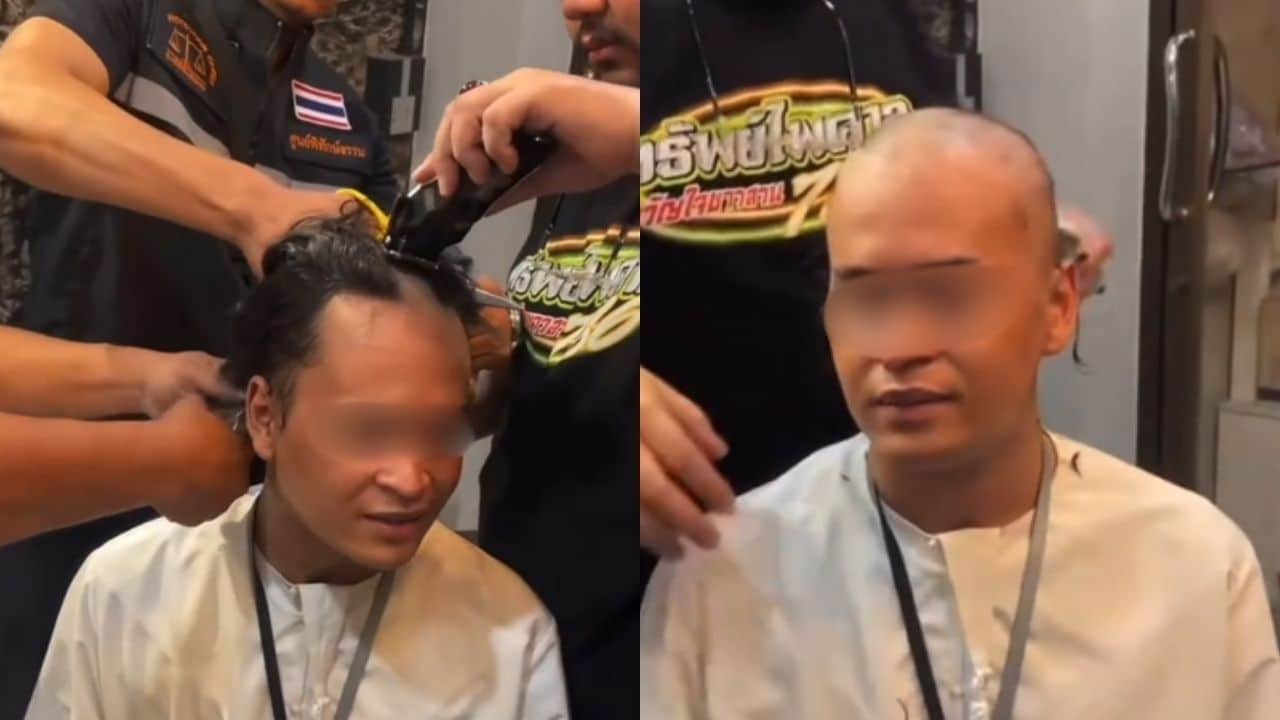 Religious insult leads to hair shaving