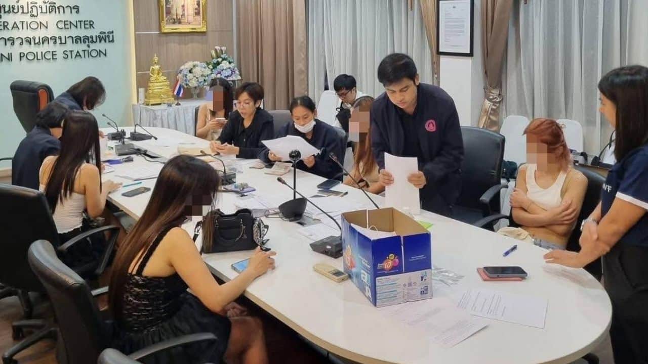 Foreign women arrested for prostitution