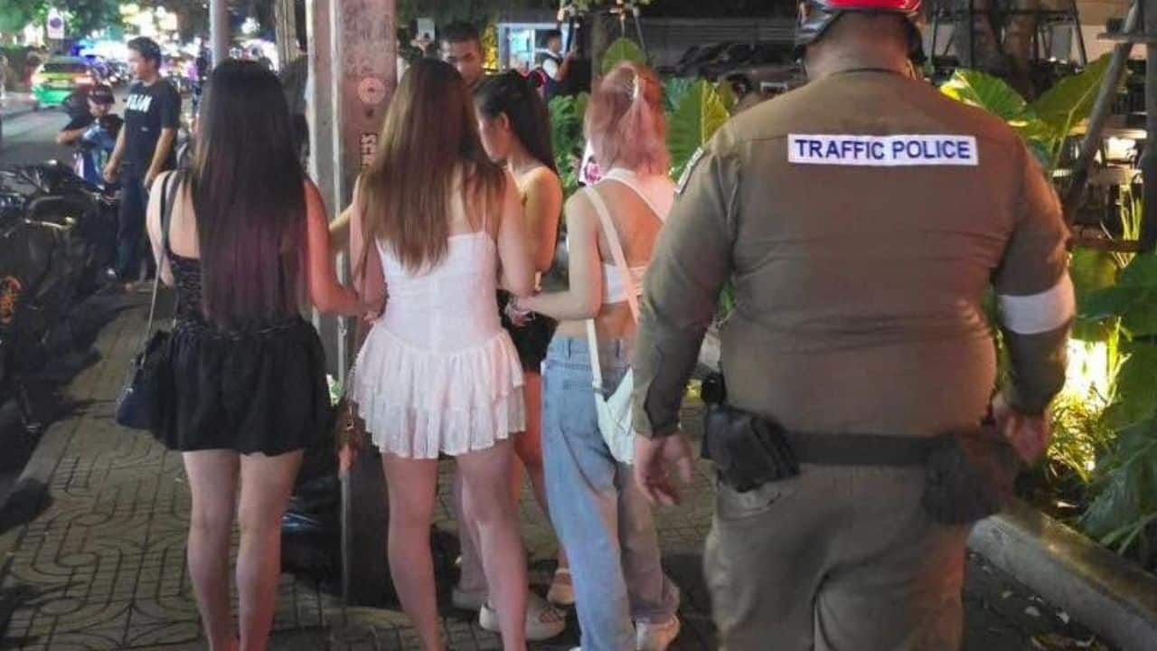 Foreign sex workers in Sukhumvit, Bangkok