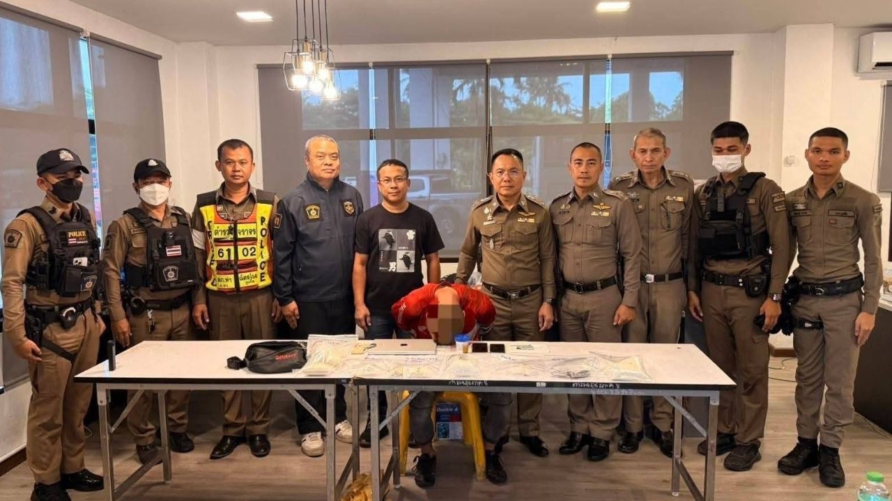 Russian drug dealer arrested on Phuket-Pattaya bus