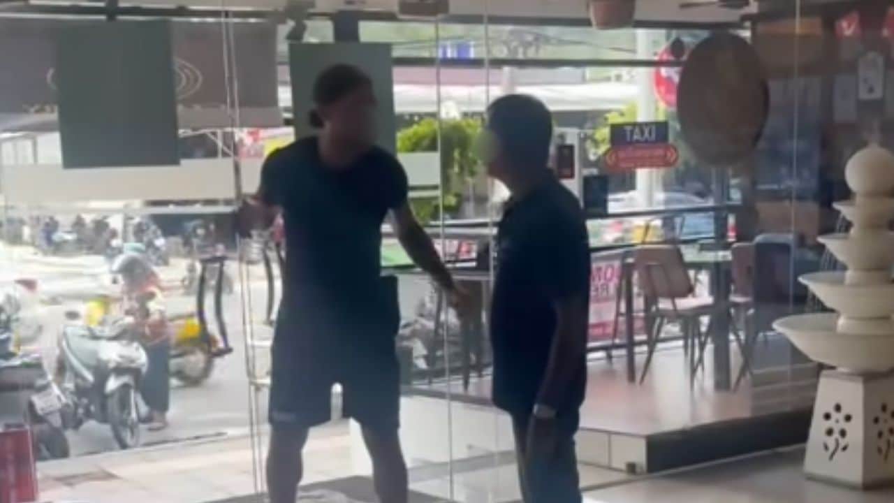 Swedish confronts Indian in Phuket hotel