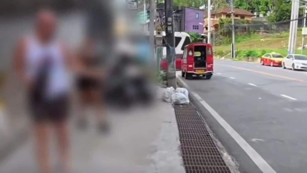 Foreign couple pays to pass Phuket police checkpoint