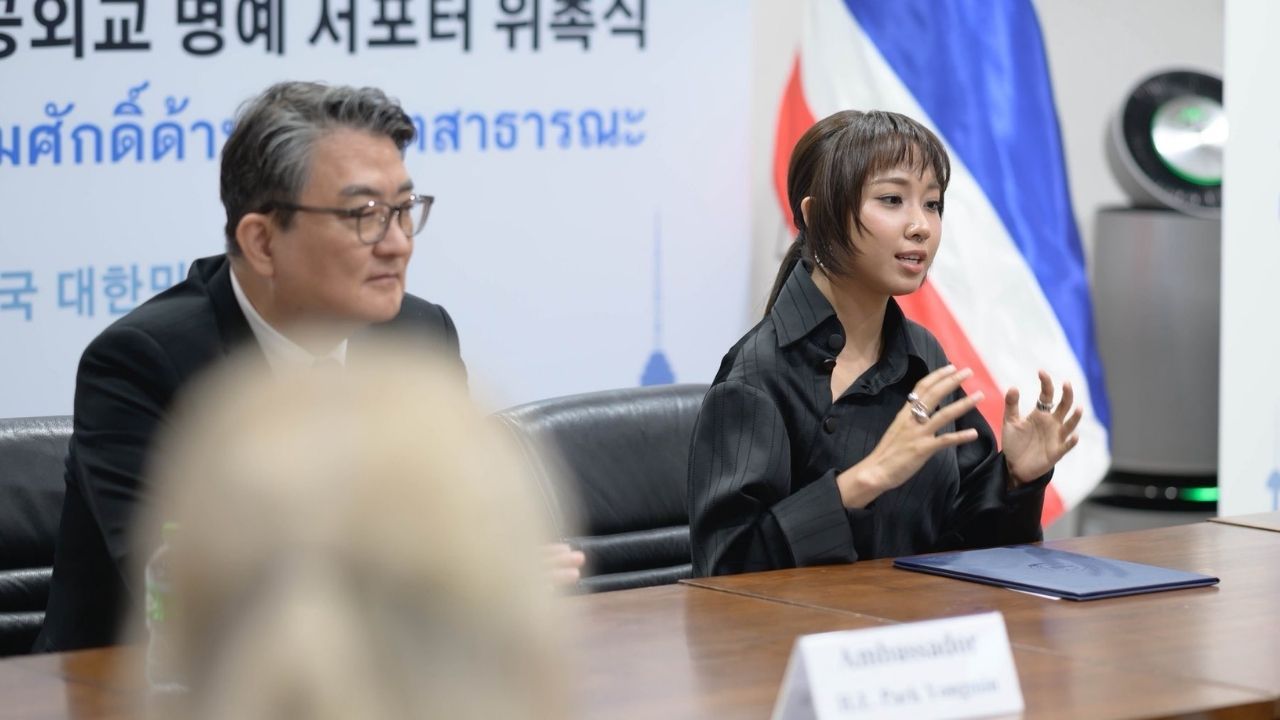 Milli Thai rapper becomes South Korean cultural supporter