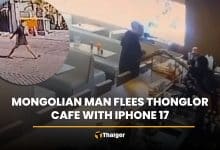 Mongolian man flees Thonglor cafe with iPhone 17 | Thaiger