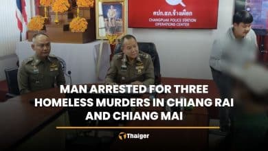 Man arrested for three homeless murders in Chiang Rai and Chiang Mai | Thaiger