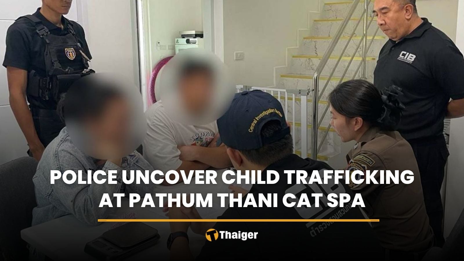 Police uncover child trafficking at Pathum Thani cat spa | Thaiger