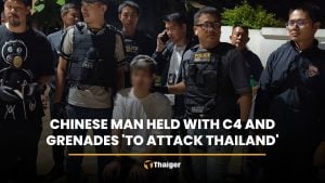 Chinese man held with C4 and grenades ‘to attack Thailand’ | Thaiger