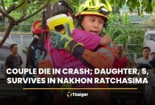 Couple die in crash; daughter, 5, survives in Nakhon Ratchasima | Thaiger