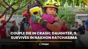 Couple die in crash; daughter, 5, survives in Nakhon Ratchasima | Thaiger