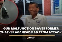Gun malfunction saves former Thai village headman from attack | Thaiger