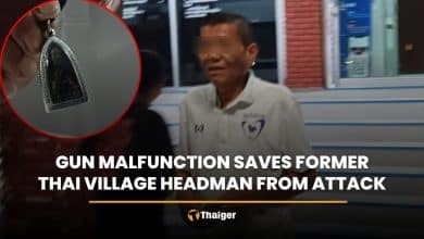 Gun malfunction saves former Thai village headman from attack | Thaiger