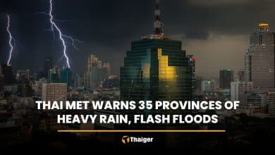 Thai Met warns 35 provinces of heavy rain, flash floods | Thaiger
