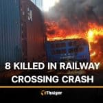 At least 8 people killed in Bangkok rail crossing collision | Thaiger